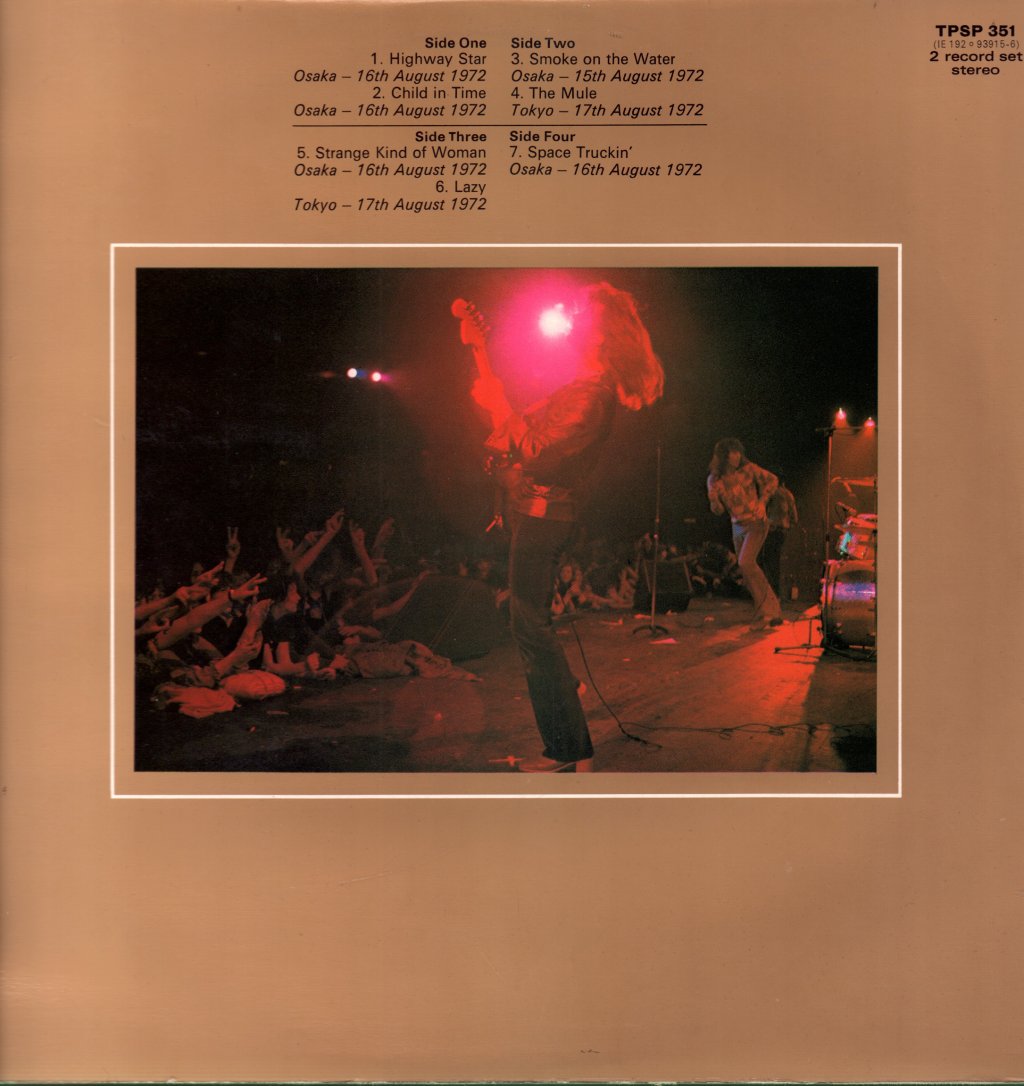 Deep Purple - Made In Japan - Double Lp