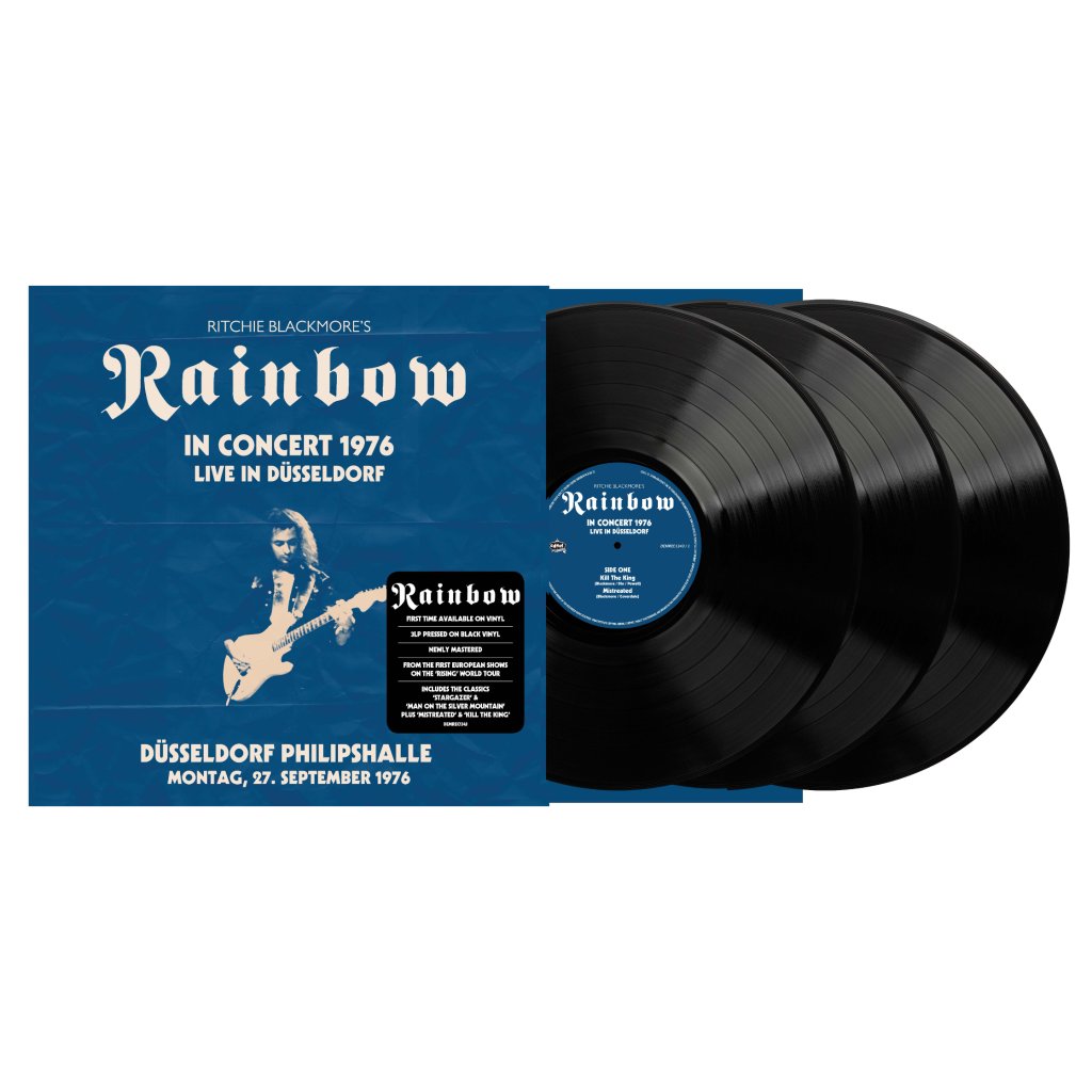 Ritchie Blackmore's Rainbow - Live in Düsseldorf 1976 - Düsseldorf Philipshalle 27.9.1976 - Triple Lp