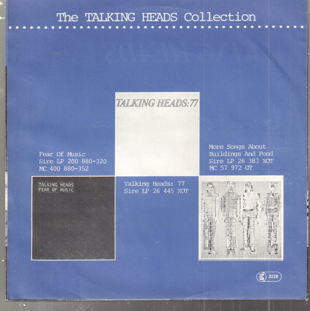 Talking Heads - I Zimbra - 7 Inch