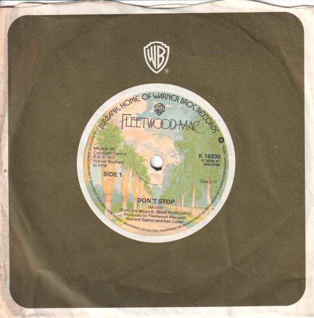 Fleetwood Mac - Don't Stop - 7 Inch