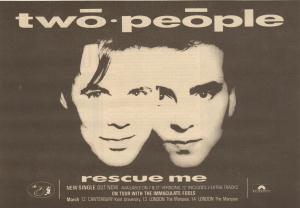 Two People - Rescue Me - Advert