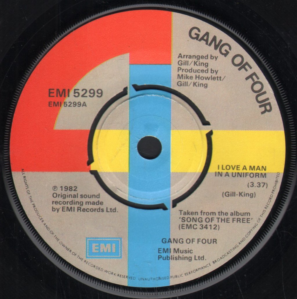 Gang Of Four - I Love A Man In A Uniform - 7 Inch