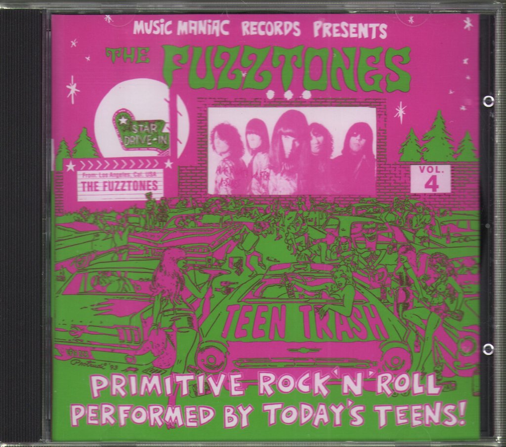 Fuzztones - Teen Trash Vol. 4 - Cd