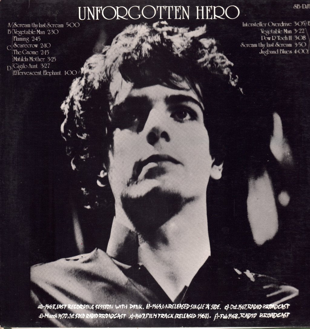 Syd Barrett - Unforgotten Hero - Lp