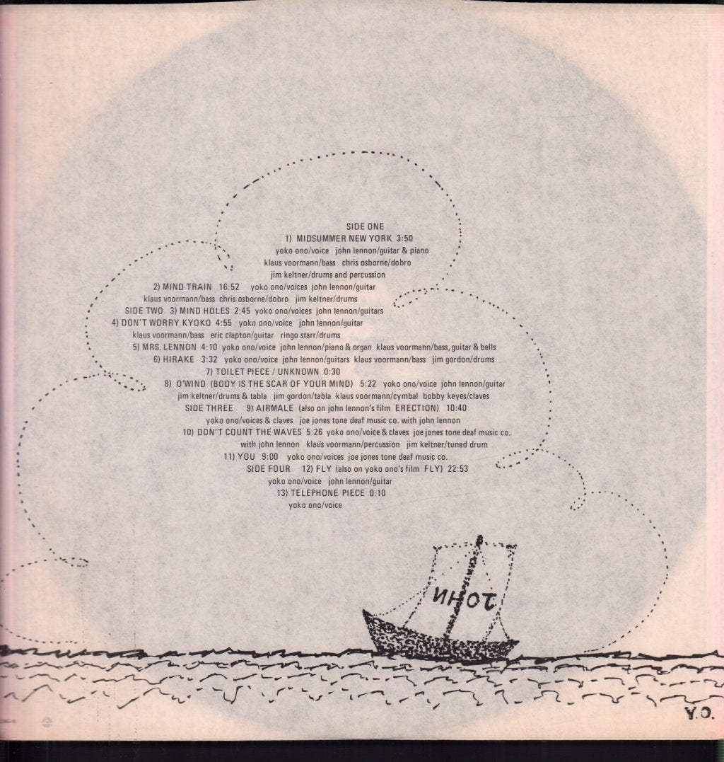 Yoko Ono - Fly - Double Lp