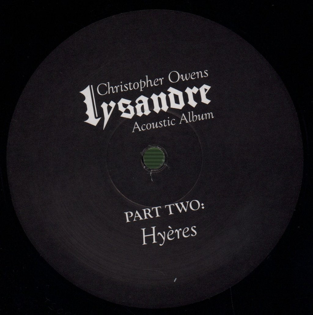 Christopher Owens - Lysandre Acoustic Album - 10 Inch