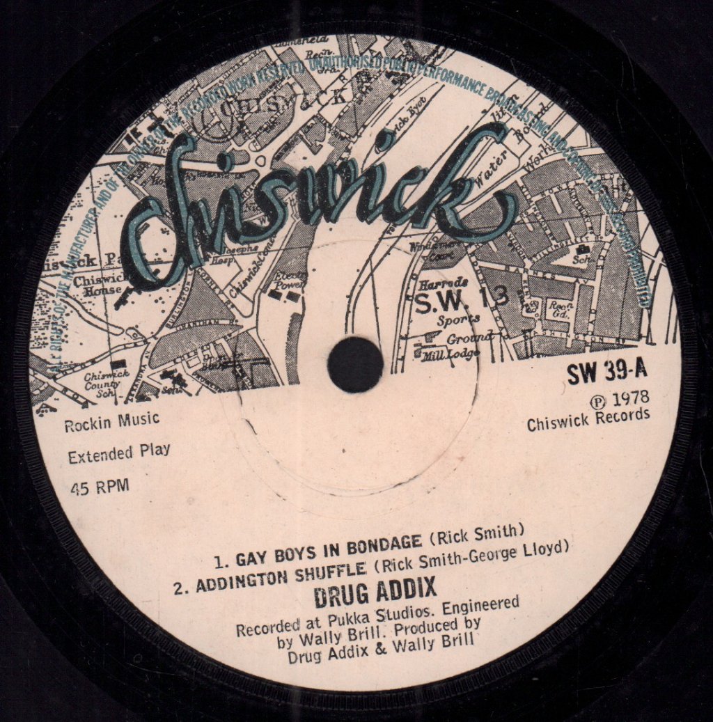 Drug Addix - Make A Record - 7 Inch