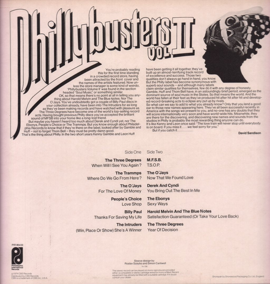Various Artists - Phillybuster Vol 2 - Lp