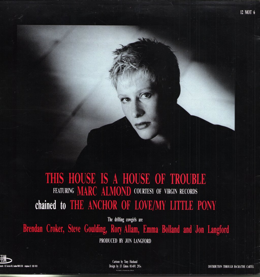 Sally Timms And The Drifting Cowgirls - This House Is A House Of Trouble - 12 Inch