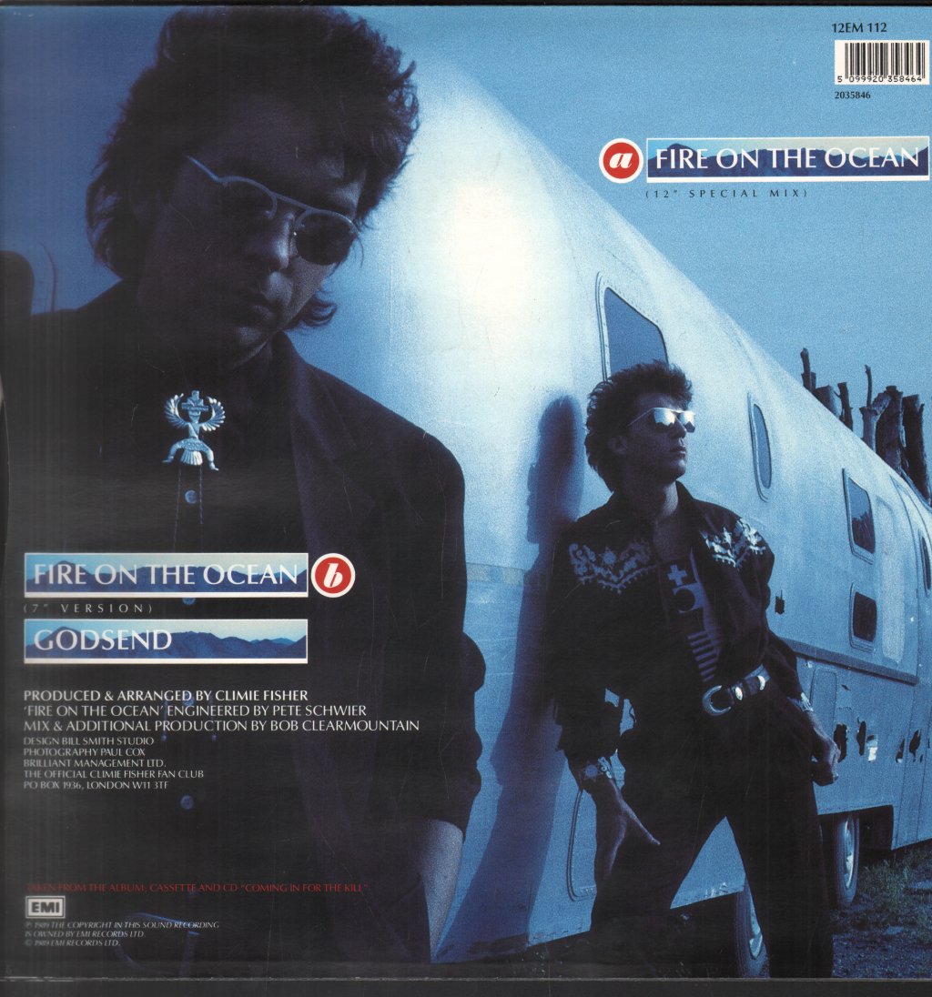 Climie Fisher - Fire On The Ocean - 12 Inch