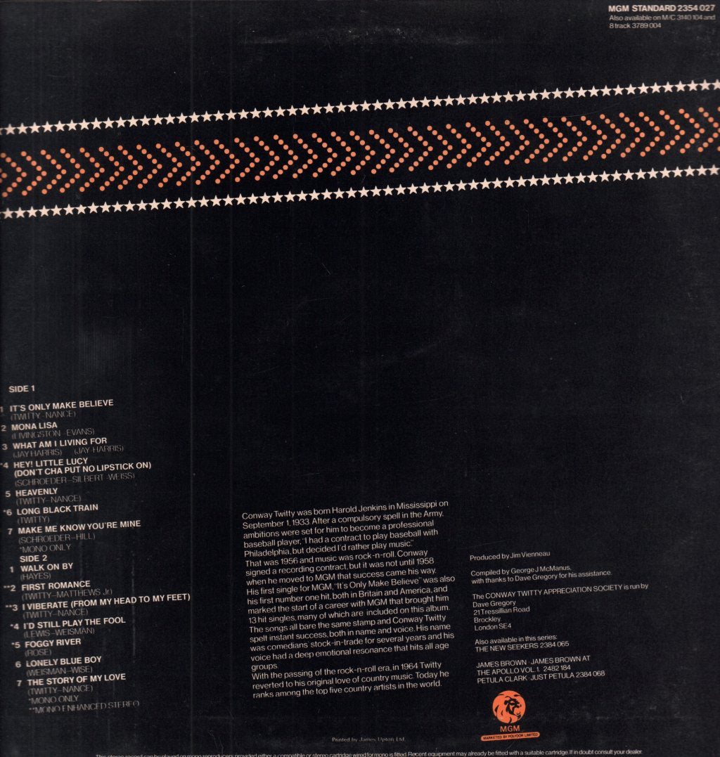 Conway Twitty - Looking Back - Lp