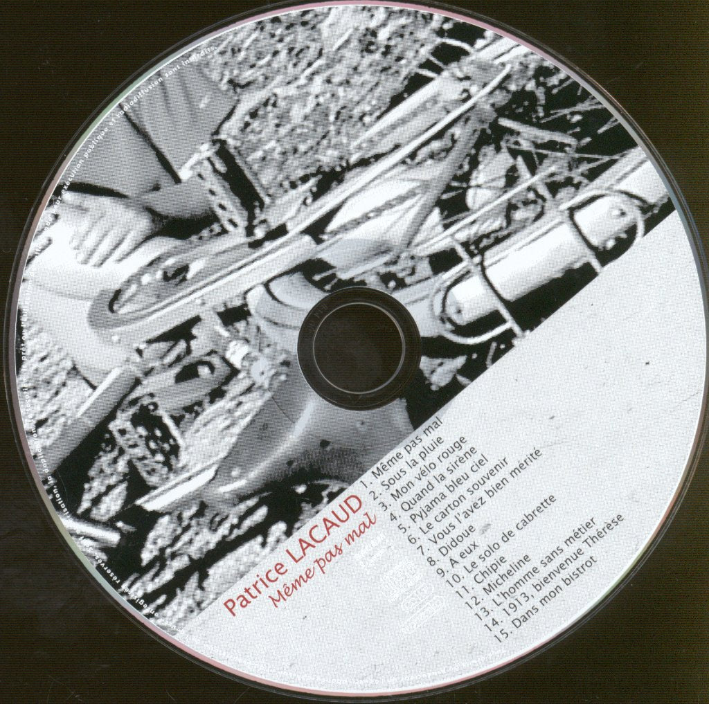 Patrice Lacaud - Même Pas Mal - Cd