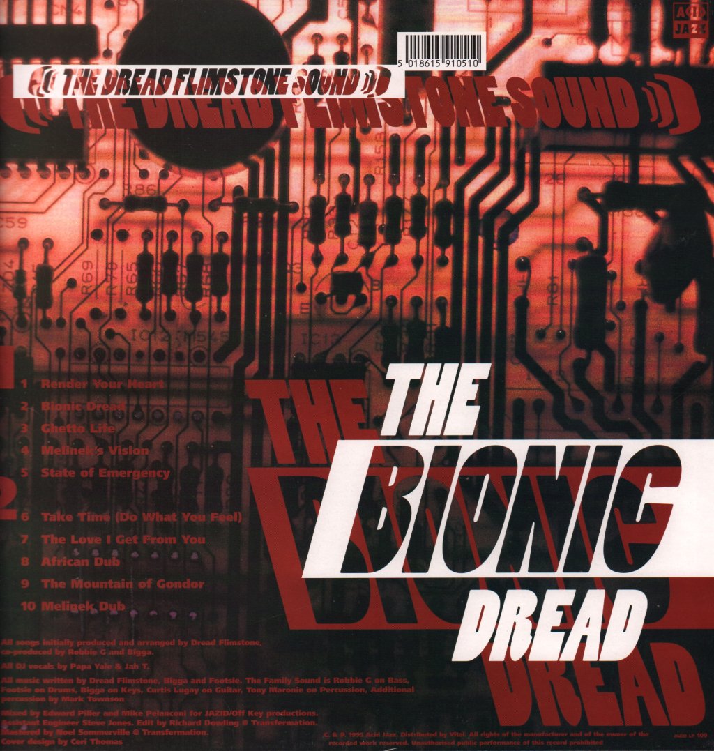 Dread Flimstone Sound - Bionic Dread - Lp