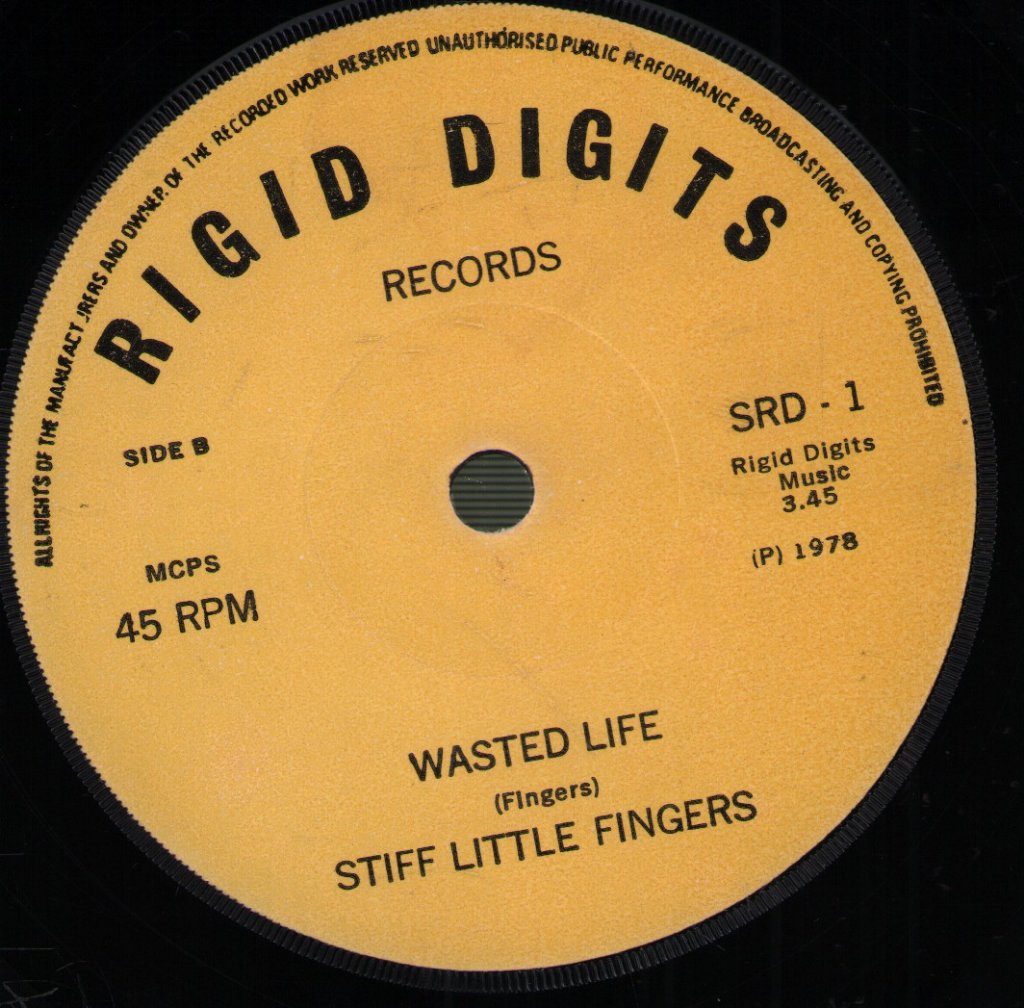 Stiff Little Fingers - Suspect Device - 7 Inch