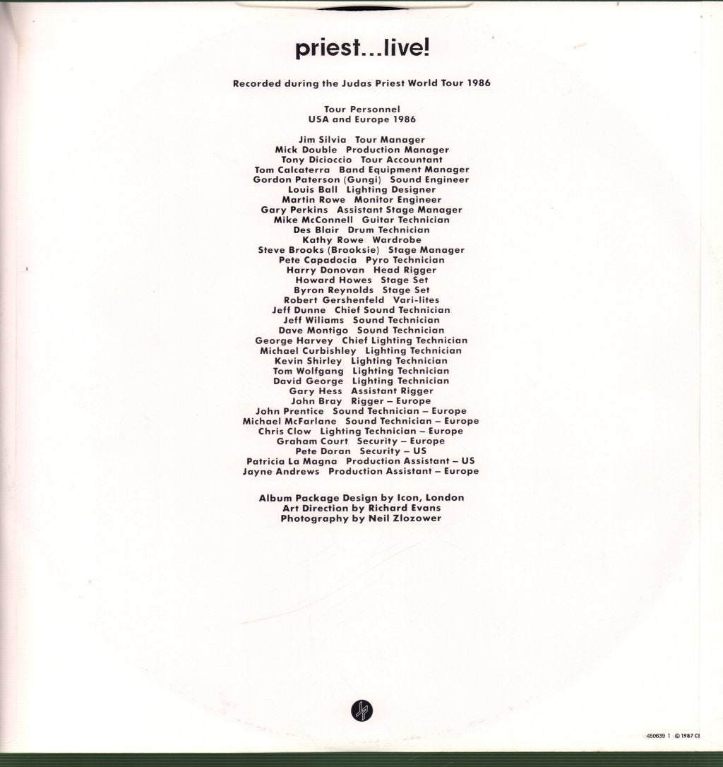 Judas Priest - Priest...live - Double Lp