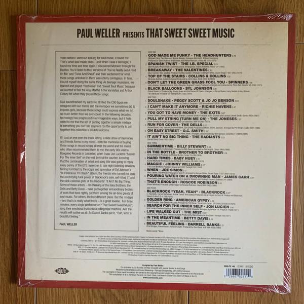 Various Artists - Paul Weller presents: That Sweet Sweet Music - Double Lp