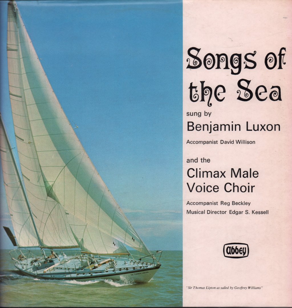 Benjamin Luxon And Climax Male Voice Choir - Songs Of The Sea - Lp