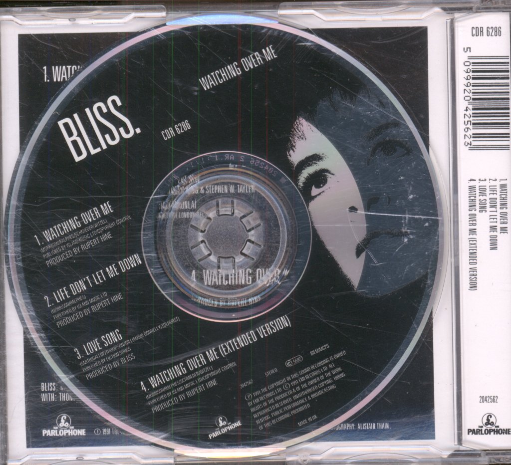Bliss (Late 80'S/90'S Group) - Watching Over Me - Cd