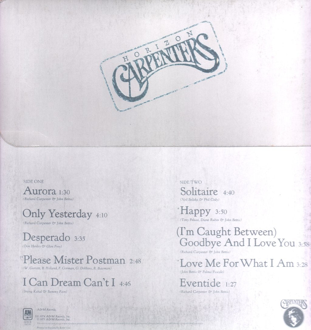 Carpenters - Horizon - Lp