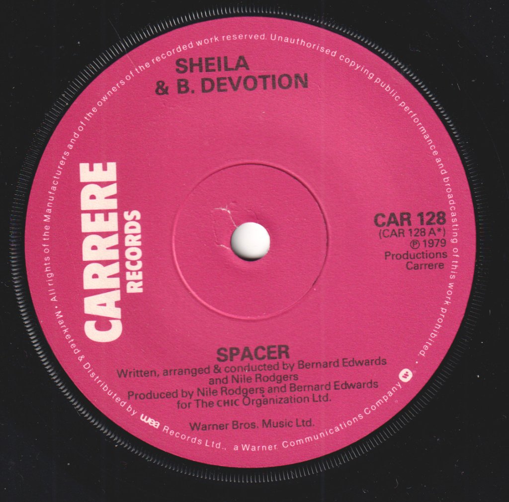 Sheila B.Devotion - Spacer - 7 Inch