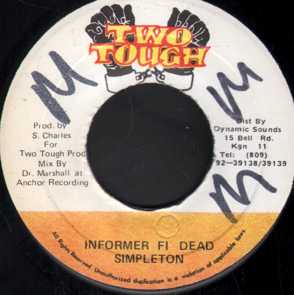 Simpleton - Informer Fi Dead / Version - 7 Inch