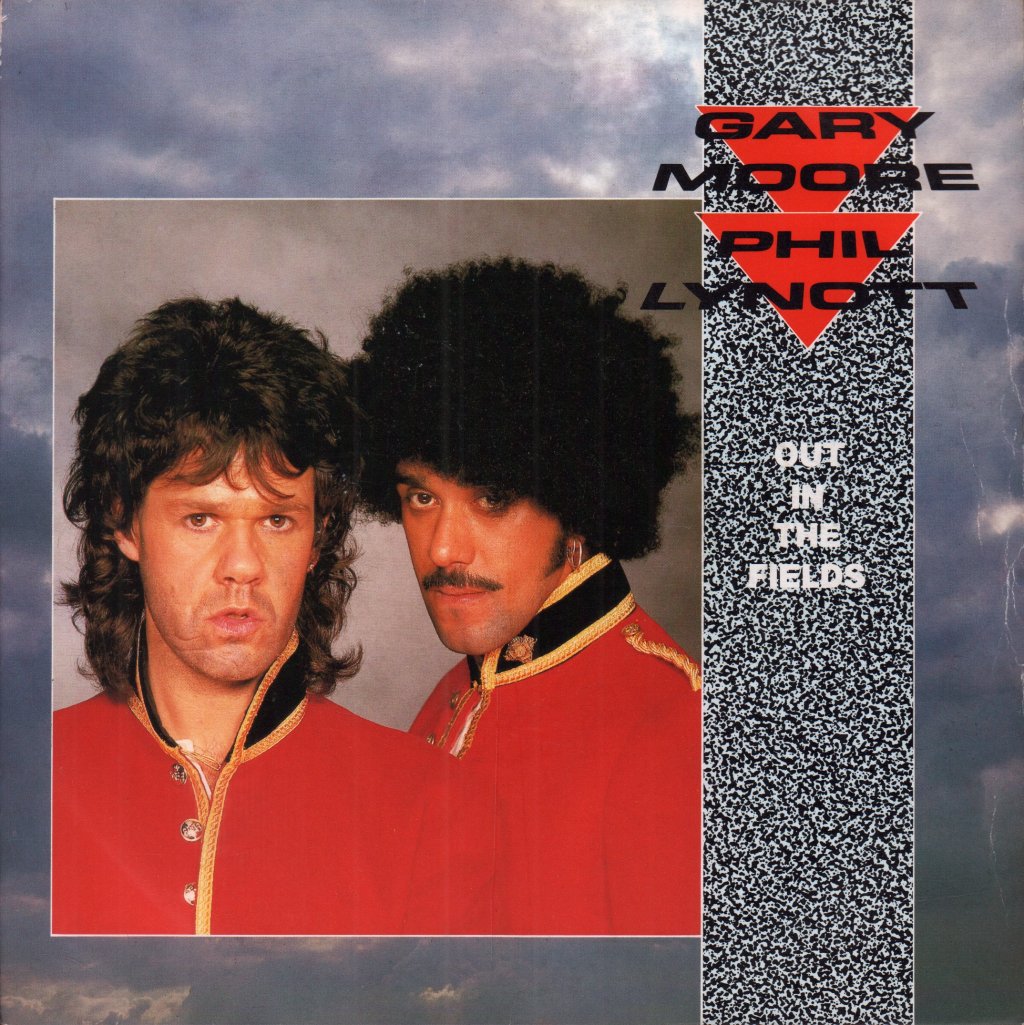 Gary Moore And Phil Lynott - Out In The Fields - 7 Inch
