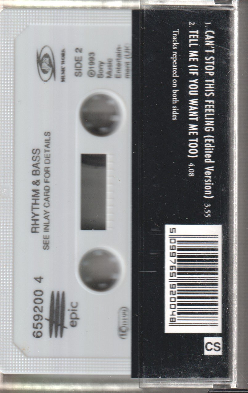 Rhythm N Bass - Can't Stop This Feeling - Cassette