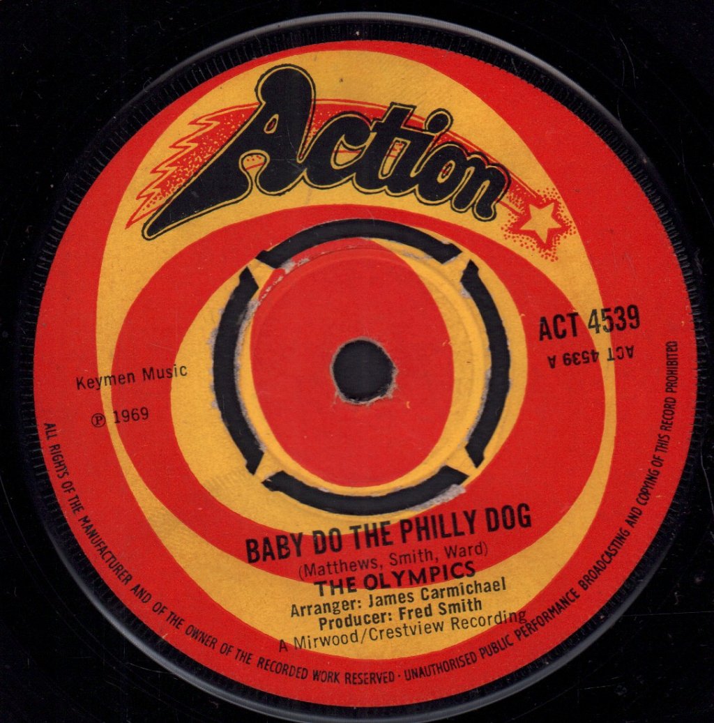 Olympics - Baby Do The Philly Dog - 7 Inch