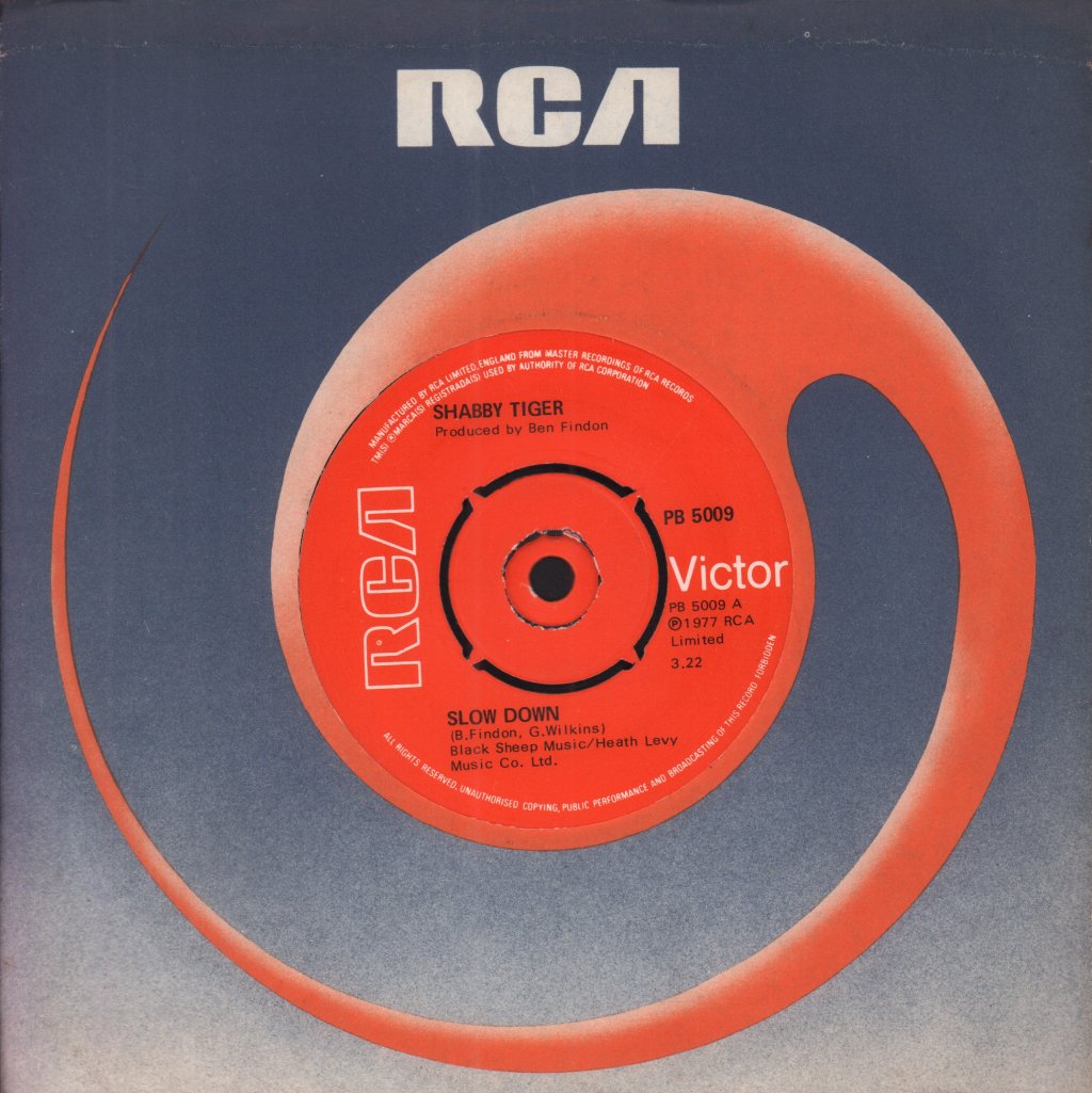 Shabby Tiger - Slow Down - 7 Inch