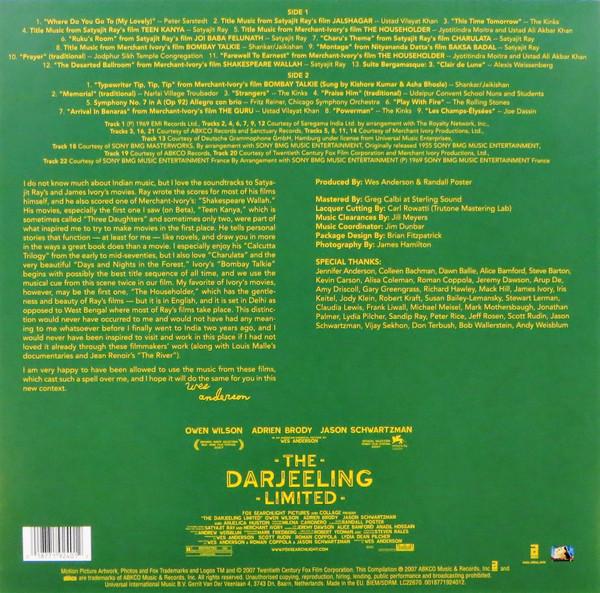 Various Artists - Darjeeling Limited Original Soundtrack - Lp