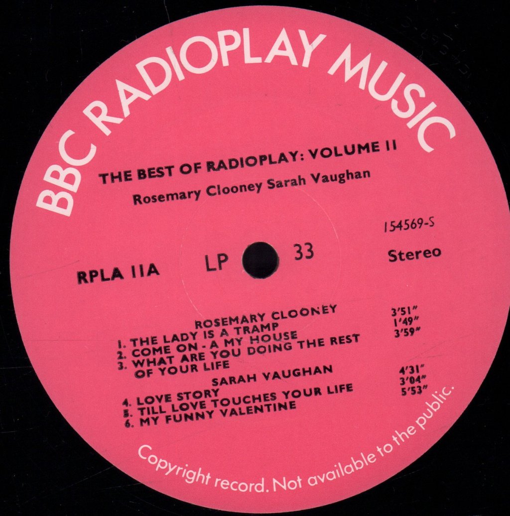 Various Artists - Best Of Radioplay Volume 11 - Lp