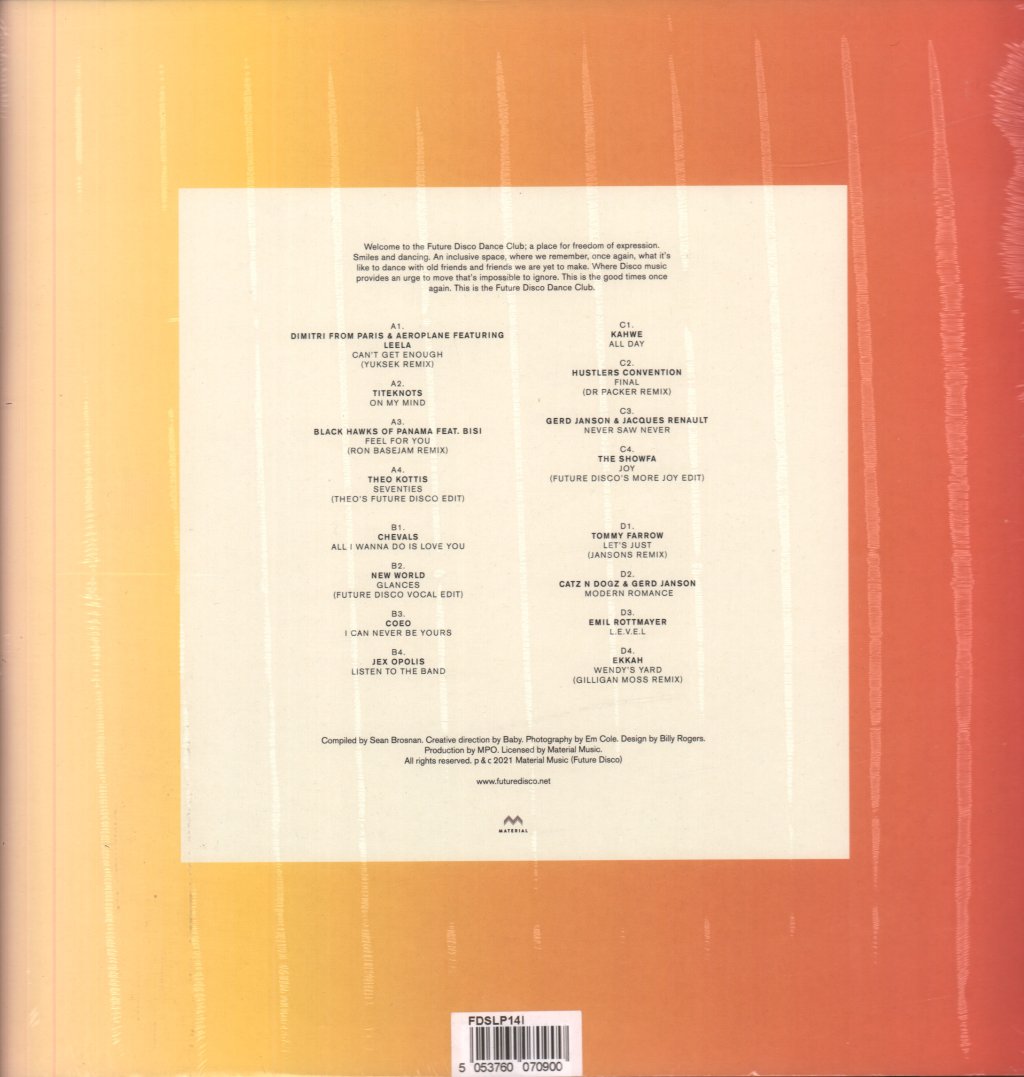 Various Artists - Future Disco Dance Club - Double Lp