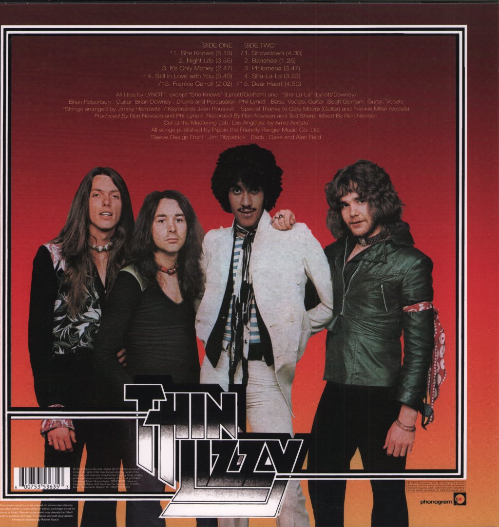 Thin Lizzy - Nightlife - Lp