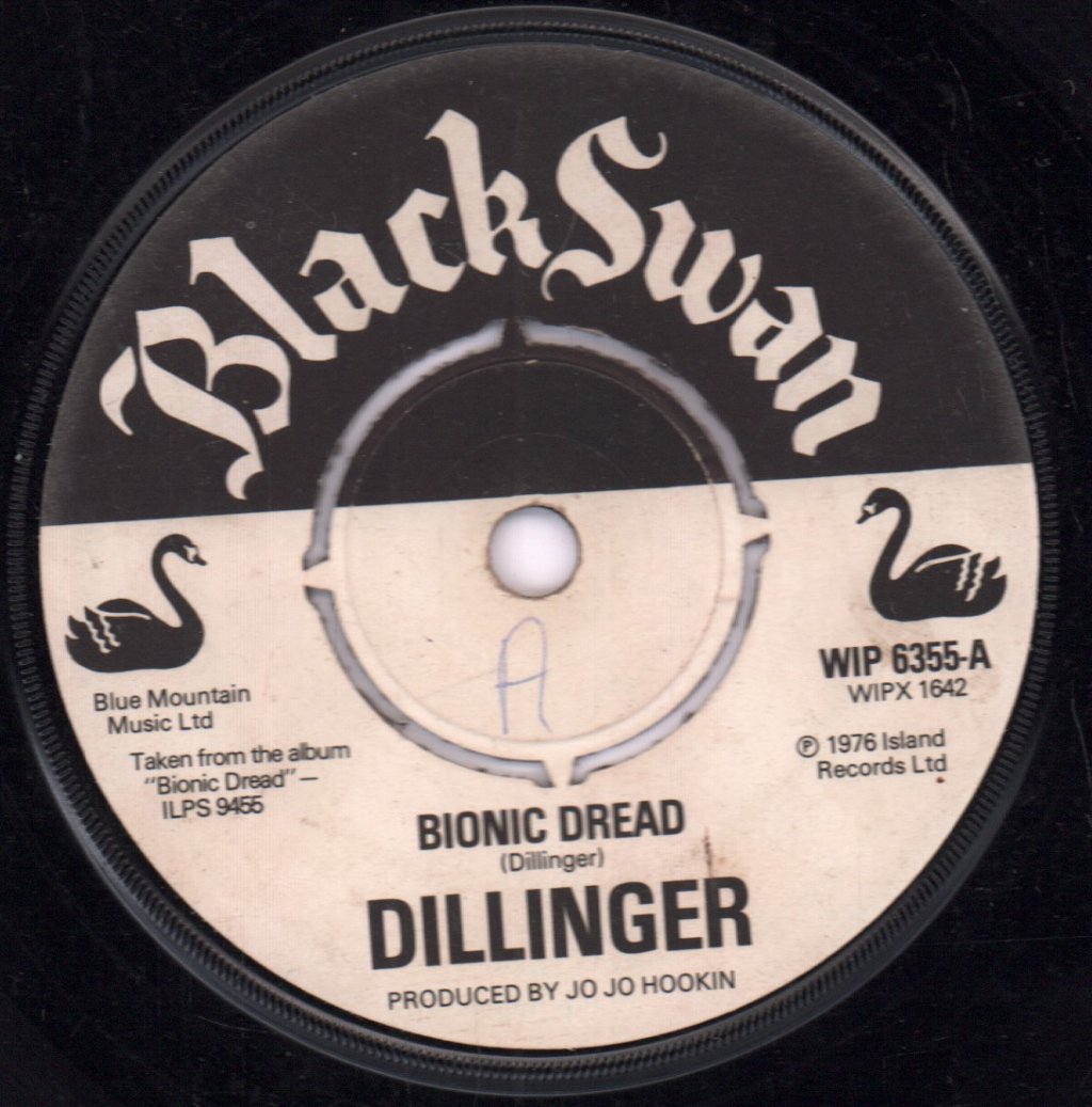 Dillinger (Reggae Artist) - Bionic Dread - 7 Inch