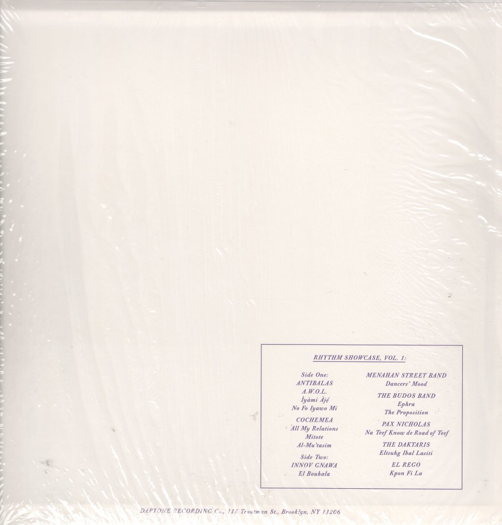 Various Artists - Rhythm Showcase Vol. 1 - Lp