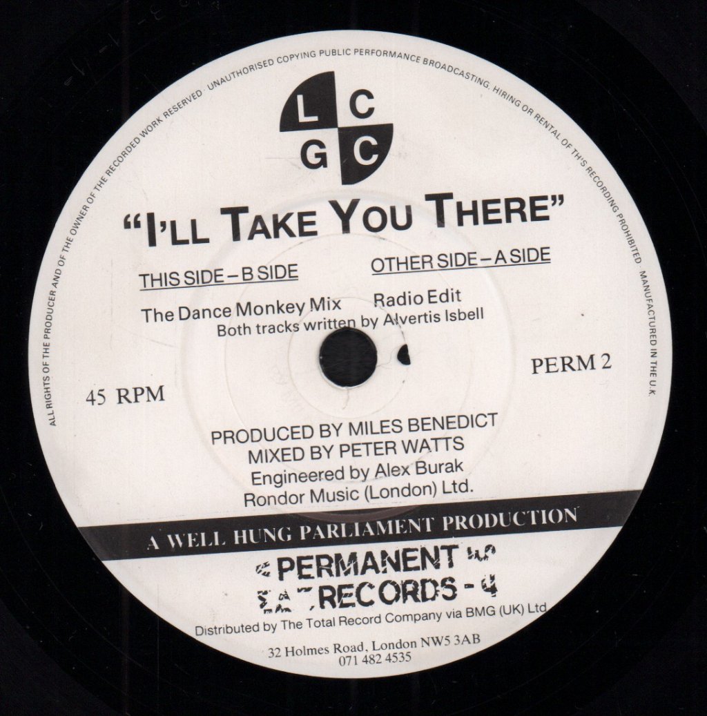 L.c.g.c. - I'll Take You There - 7 Inch