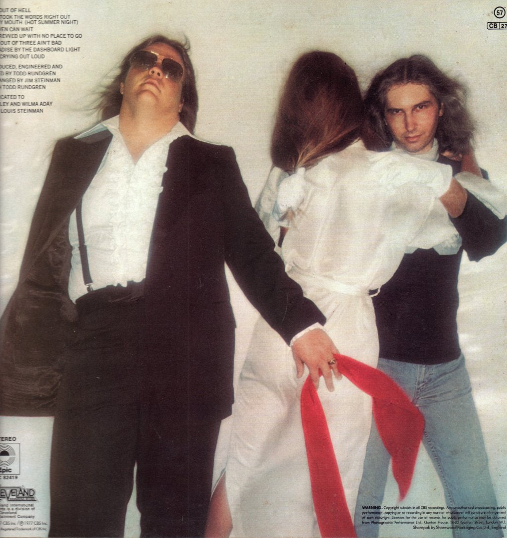 Meat Loaf - Bat Out Of Hell - Lp