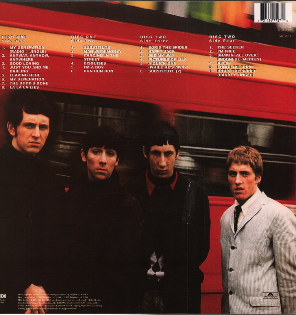 Who - BBC Sessions - Double Lp