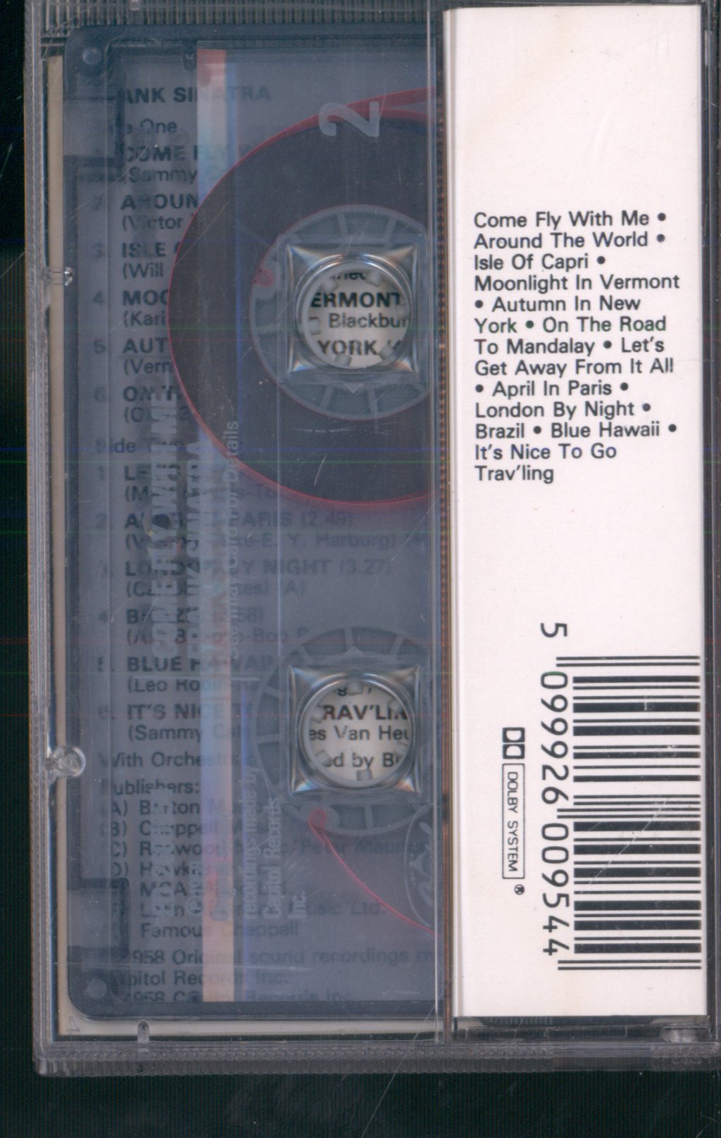 Frank Sinatra - Come Fly With Me - Cassette