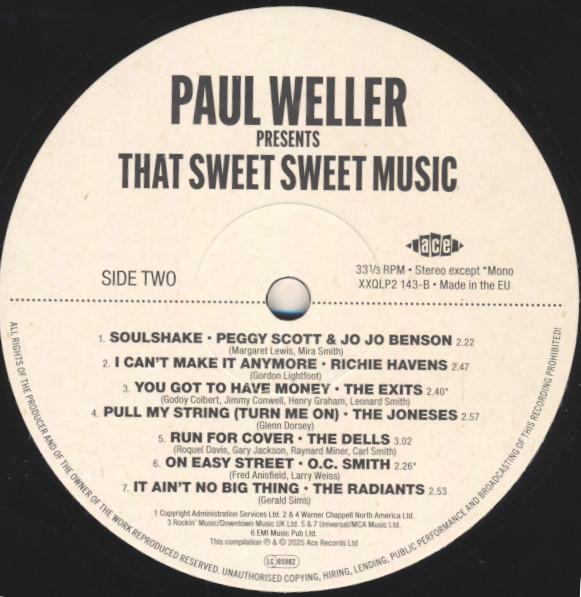 Various Artists - Paul Weller presents: That Sweet Sweet Music - Double Lp