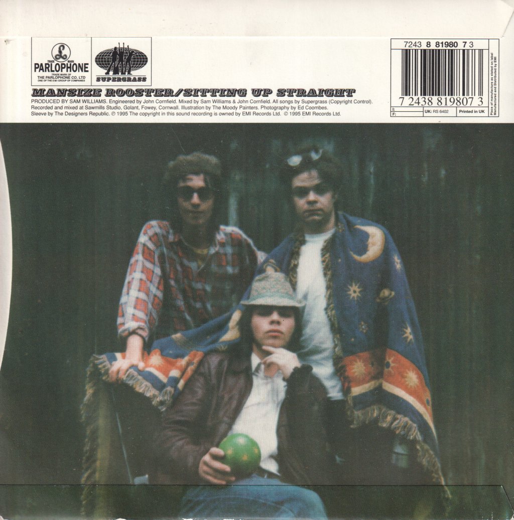 Supergrass - Mansize Rooster - 7 Inch