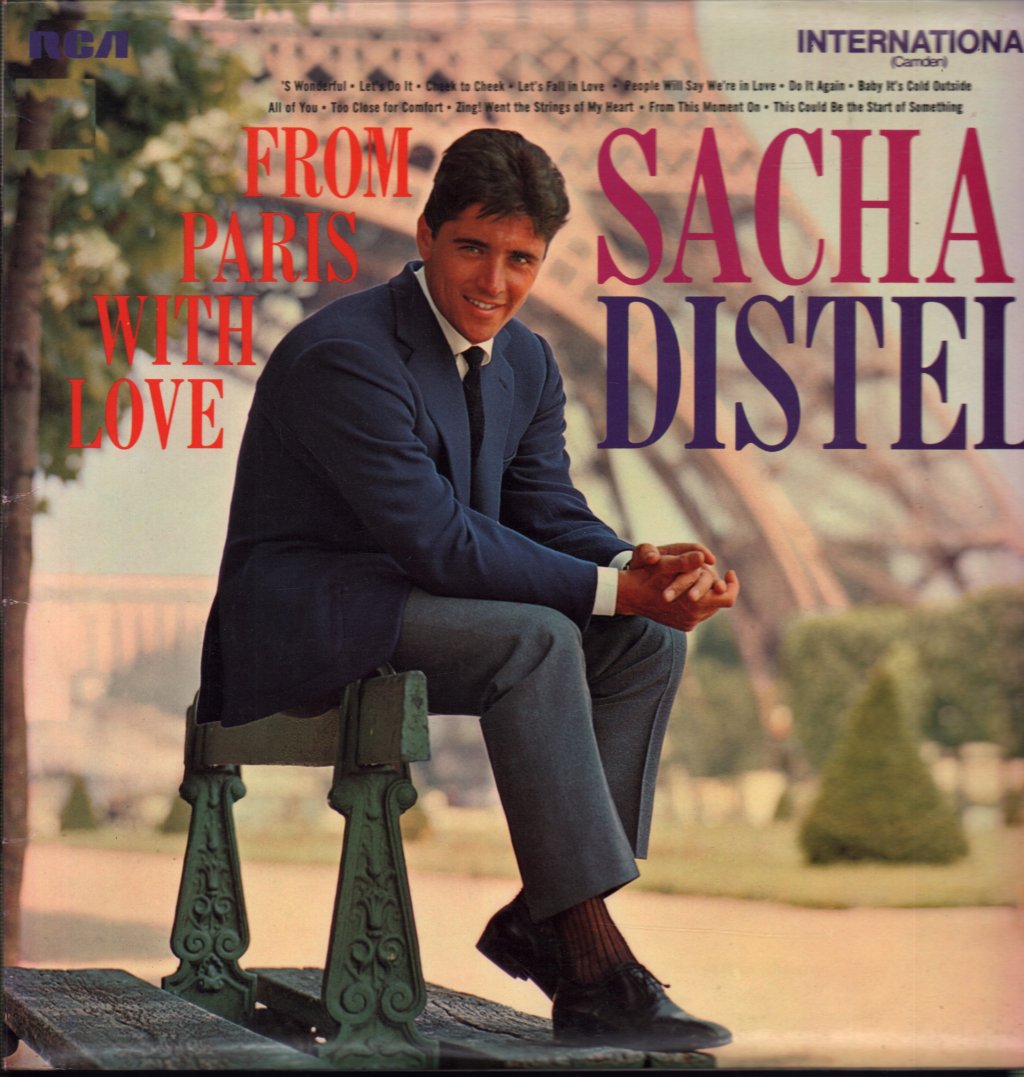 Sacha Distel - From Paris With Love - Lp