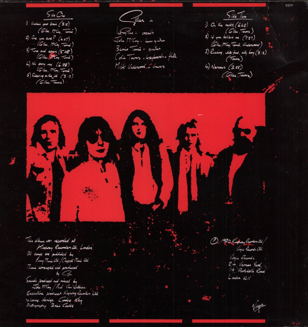 Gillan - Glory Road - Double Lp