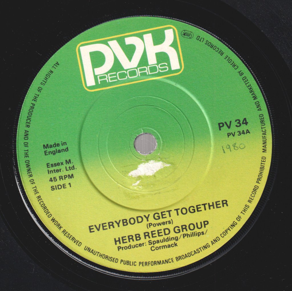 Herb Reed Group - Everybody Get Together - 7 Inch