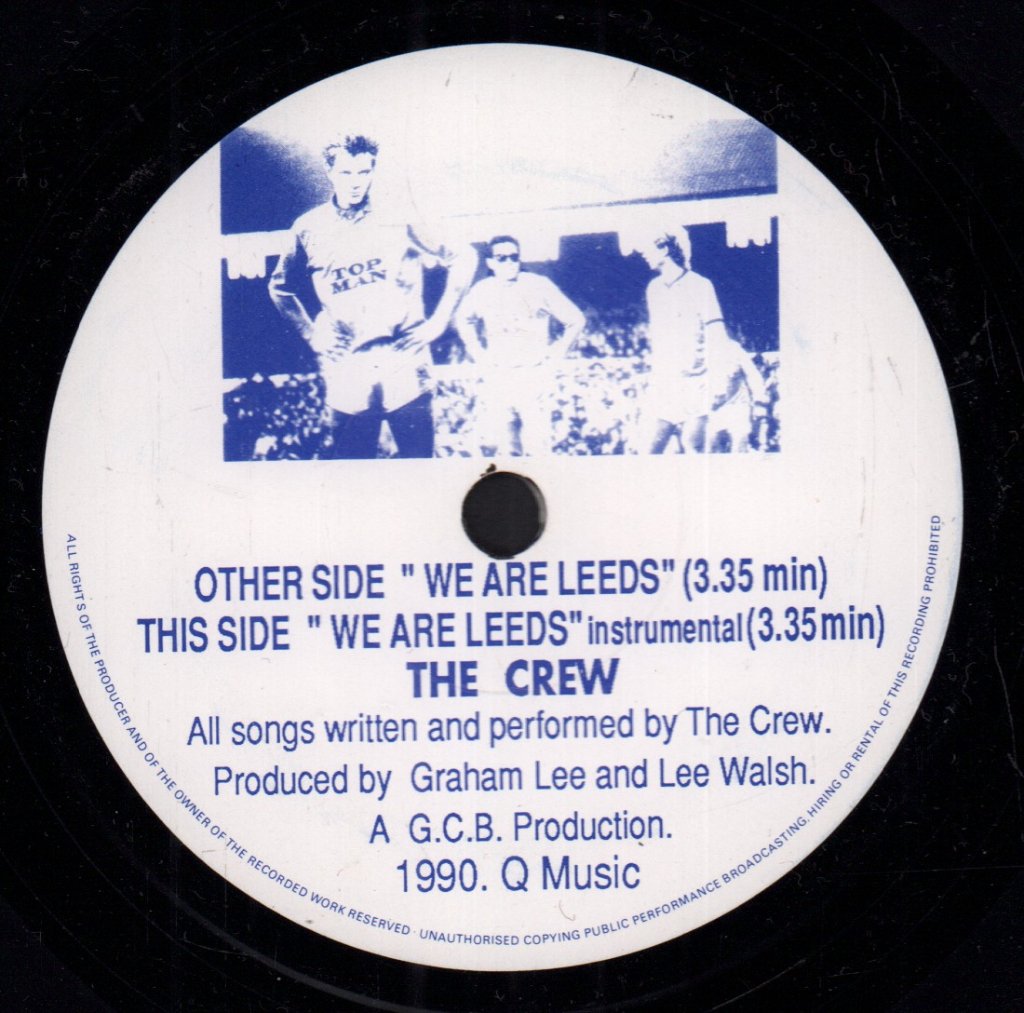 crew (football) - We Are Leeds - 7 Inch