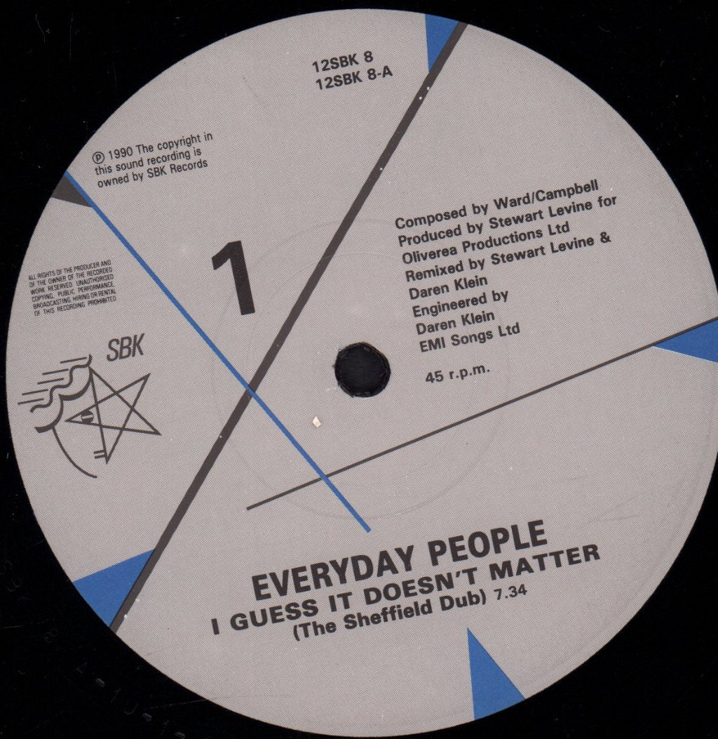 Everyday People - I Guess It Doesn't Matter - 12 Inch