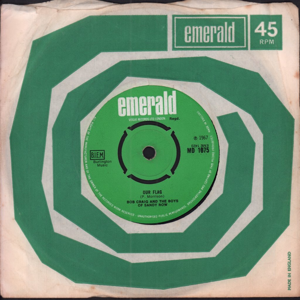 Bob Craig And The Boys Of Sandy Row - People Of The Shankill Road - 7 Inch