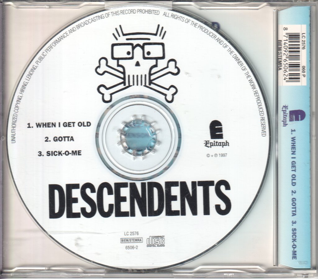 Descendents - When I Get Old - Cd
