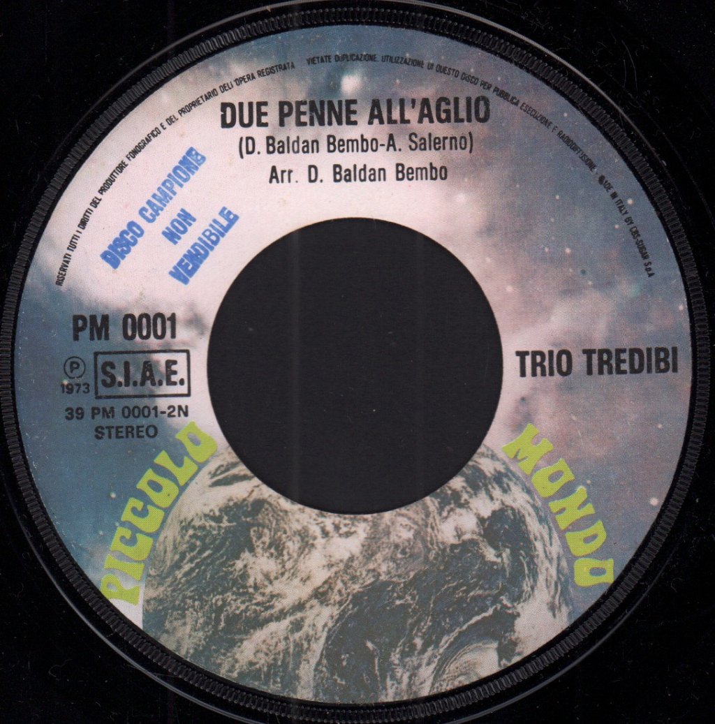 Trio Tredibi - Vivere - 7 Inch