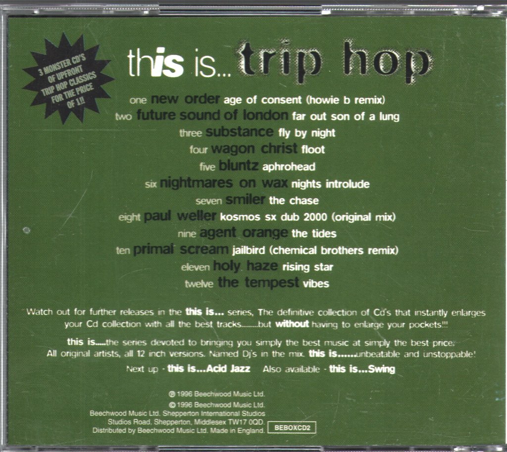 Various Artists - This Is... Trip Hop - Cd Set